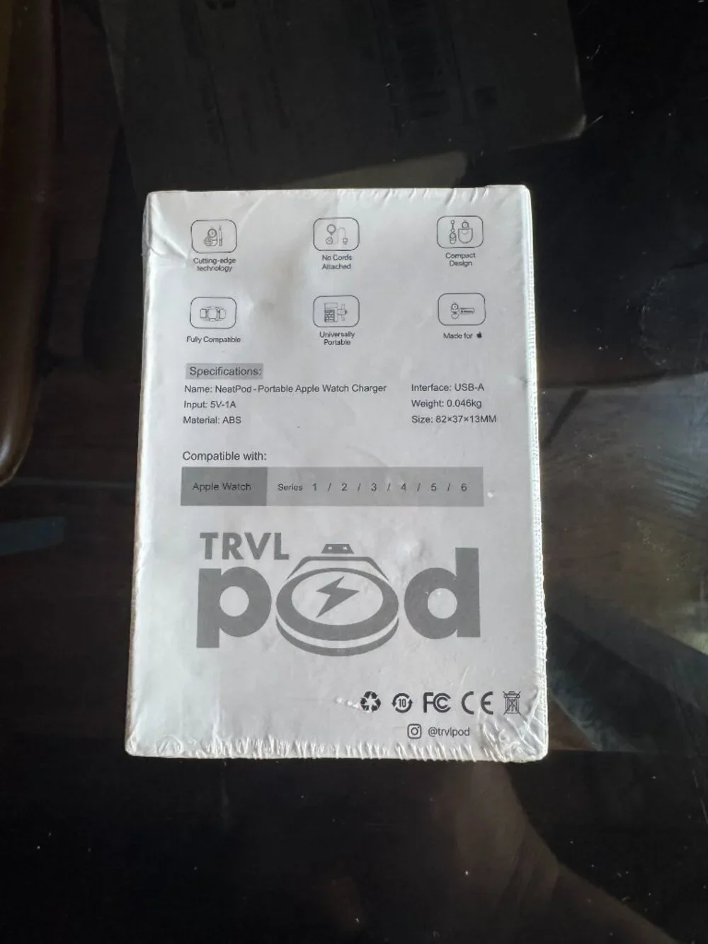New TRVL POD Apple Watch Charger
